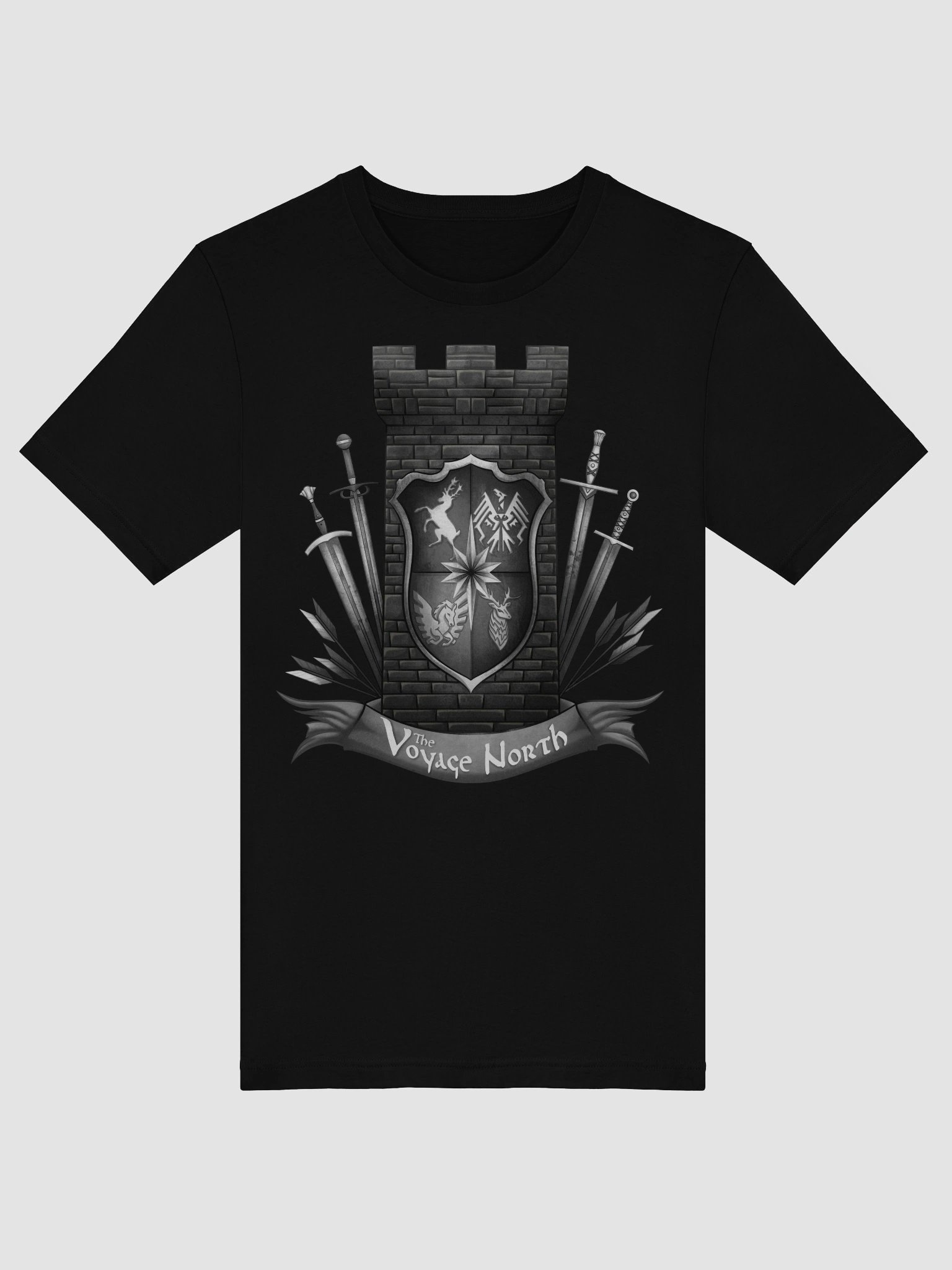 Black Shirt | Grey Scale Logo | 2025 Exclusive product image (5)