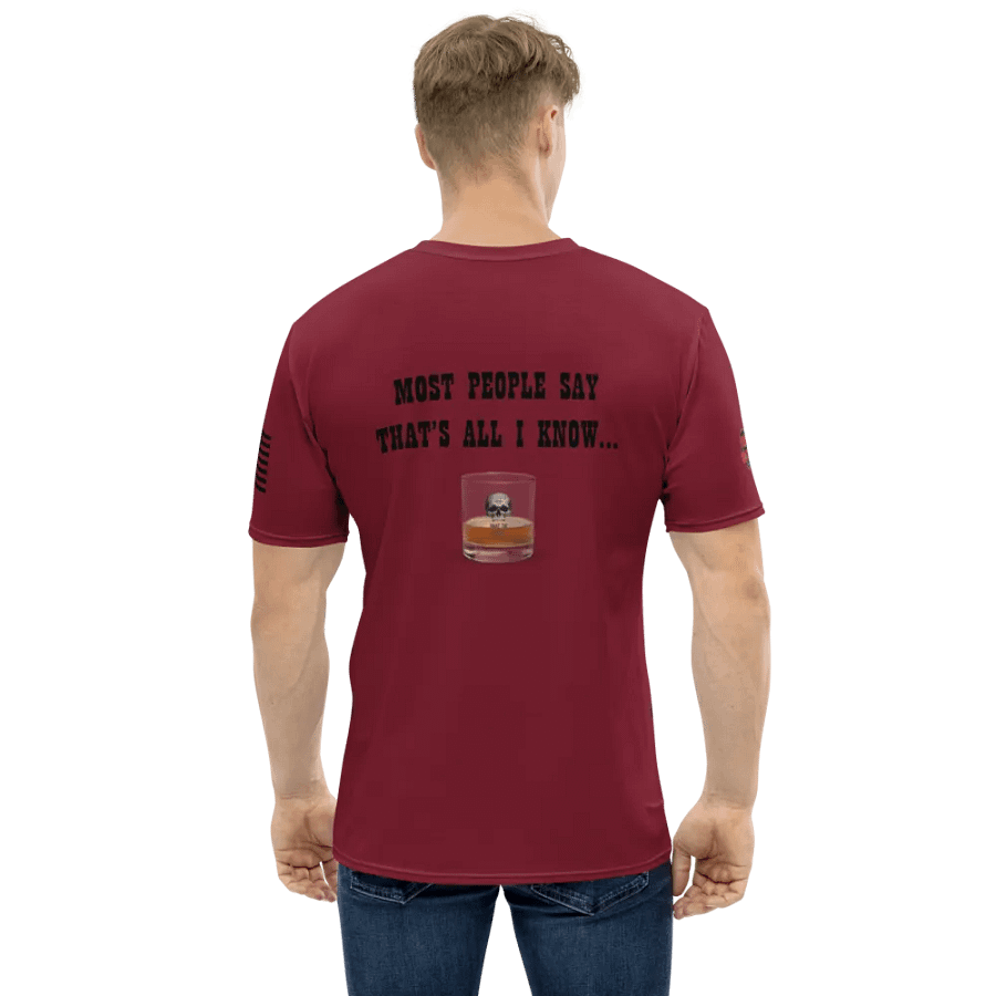 Sad Songs T Shirt (Burgundy) product image (2)