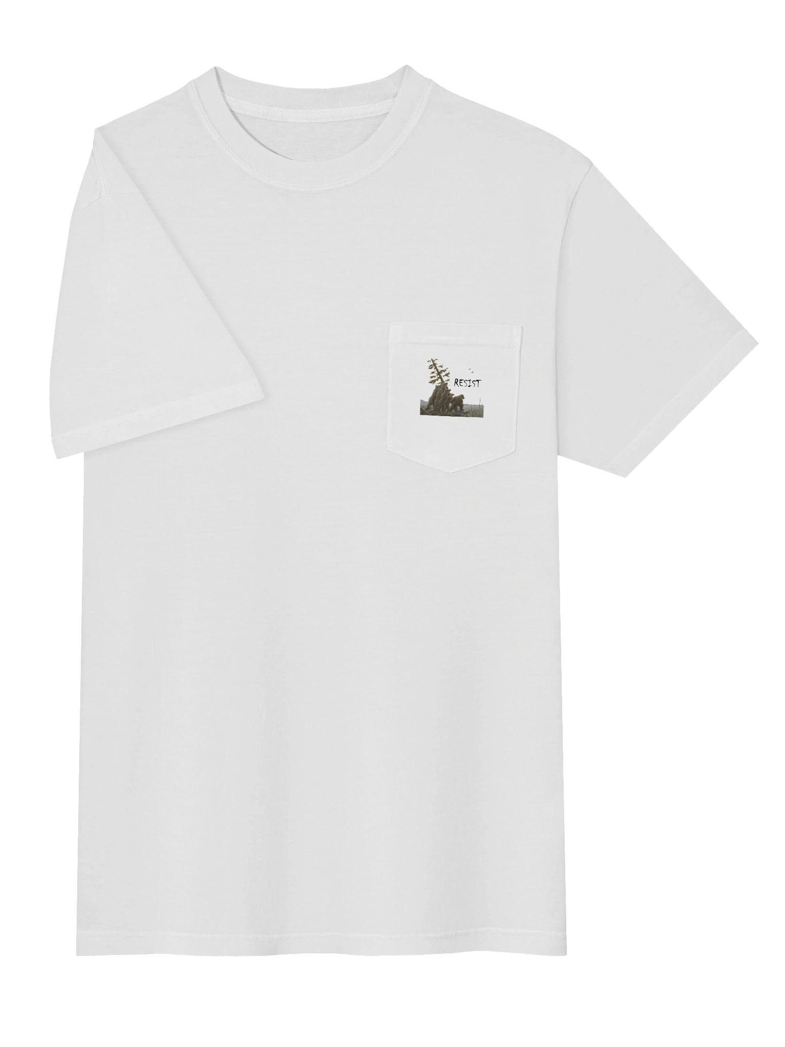 BEARS RESIST! Pocket T-Shirt Alt National Parks Wear Resistance Rangers product image (31)