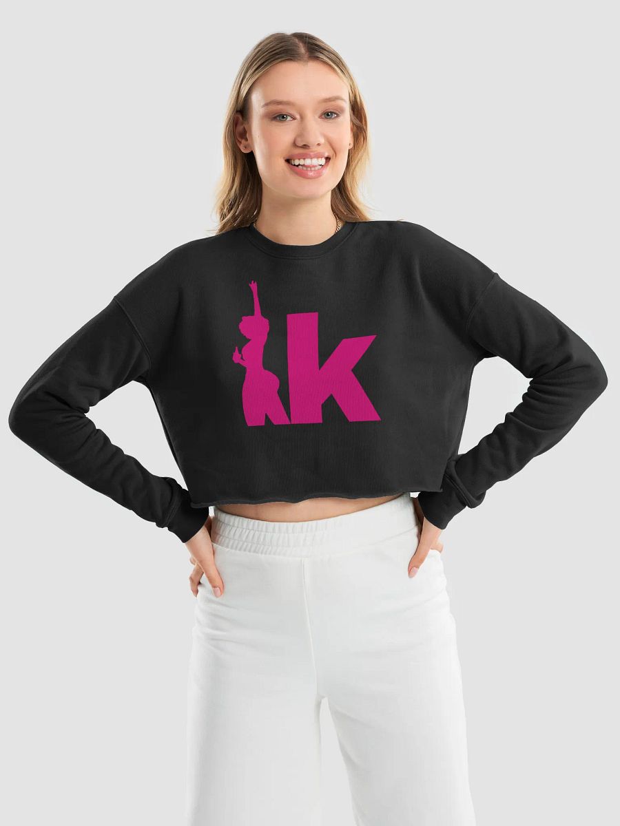Pink Crop Sweatshirt product image (9)
