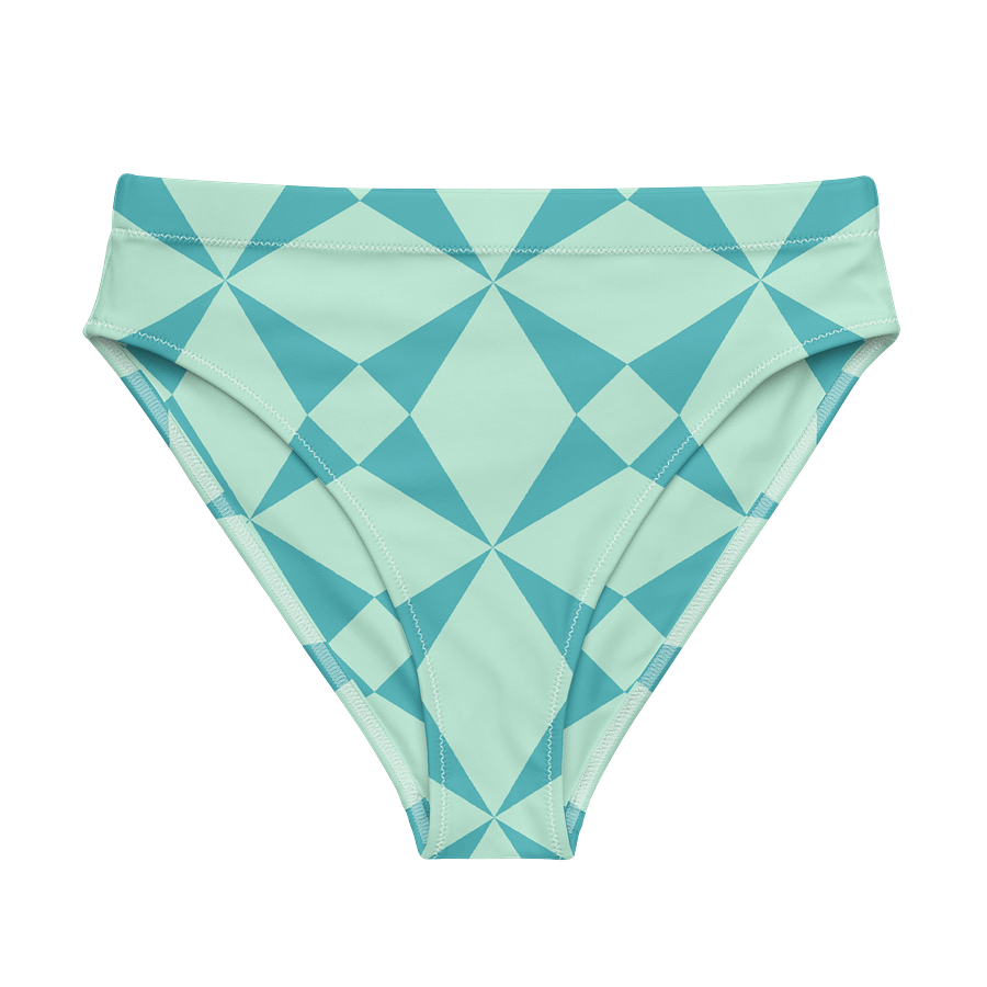 Sea Moss High Waist Bikini Bottom product image (1)