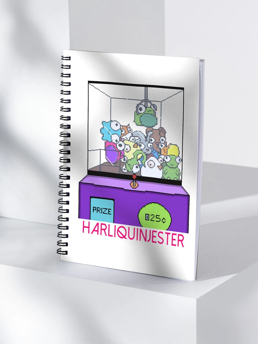 Blobby Crane Game Notebook product image (4)