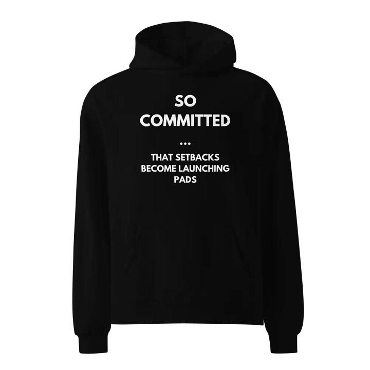 So Committed Motivational Hoodie product image (1)