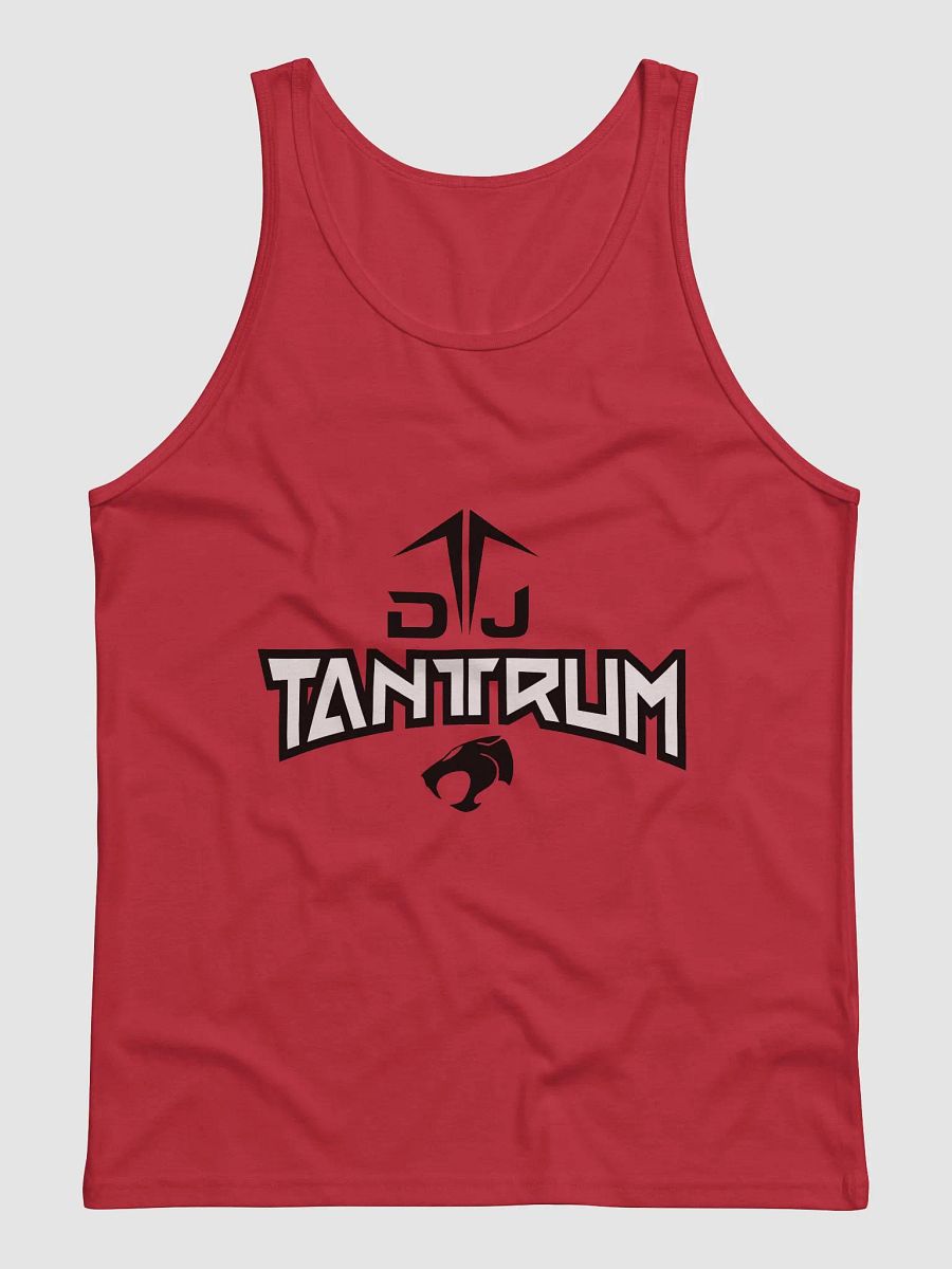 DJ TanTrum Tank Top (Black & White Logo) product image (1)