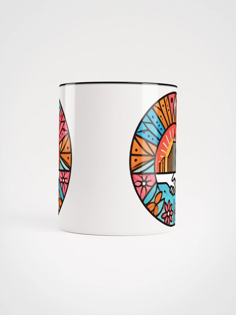 Cityscape Handshake Ceramic Mug product image (60)