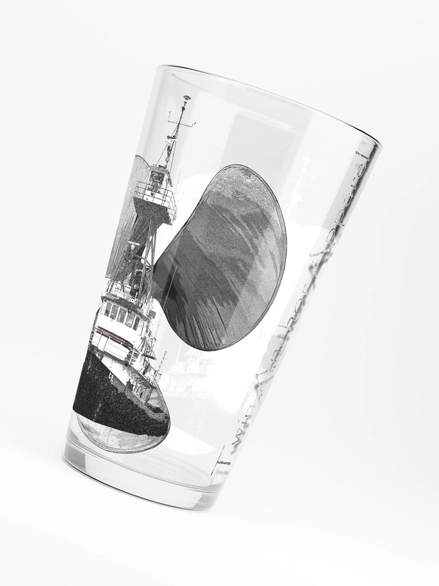 Three blade prop Tug CE 16oz Pint Glass product image (6)