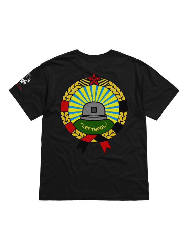 /leftypol/ - Black T-Shirt product image (2)