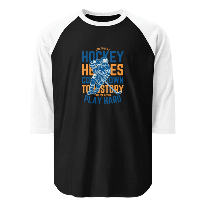 Hockey Heroes Raglan Tee product image (1)