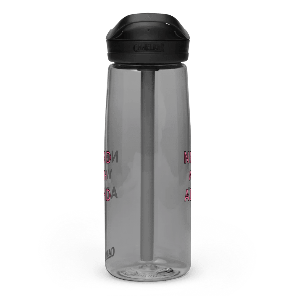 Nerd With ADHD Stylized Water Bottle product image (3)