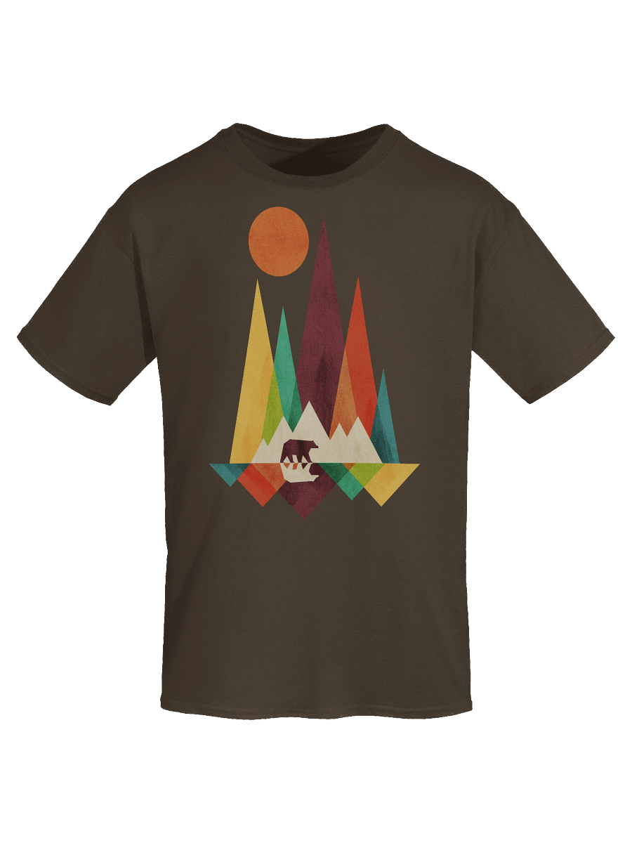 Wild bear graphic t-shirt product image (55)
