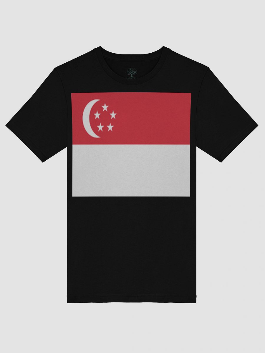 Singapore Flag Unisex Supersoft T-Shirt - Exclusive Design product image (53)