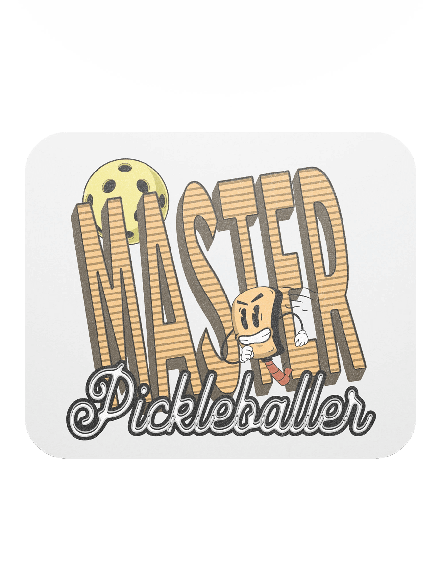 Master Pickleballer Mouse Pad product image (1)