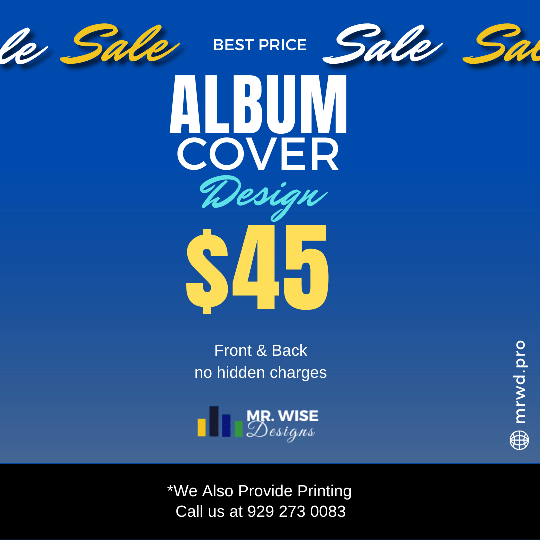 Design - Album Design $25.00 product image (1)