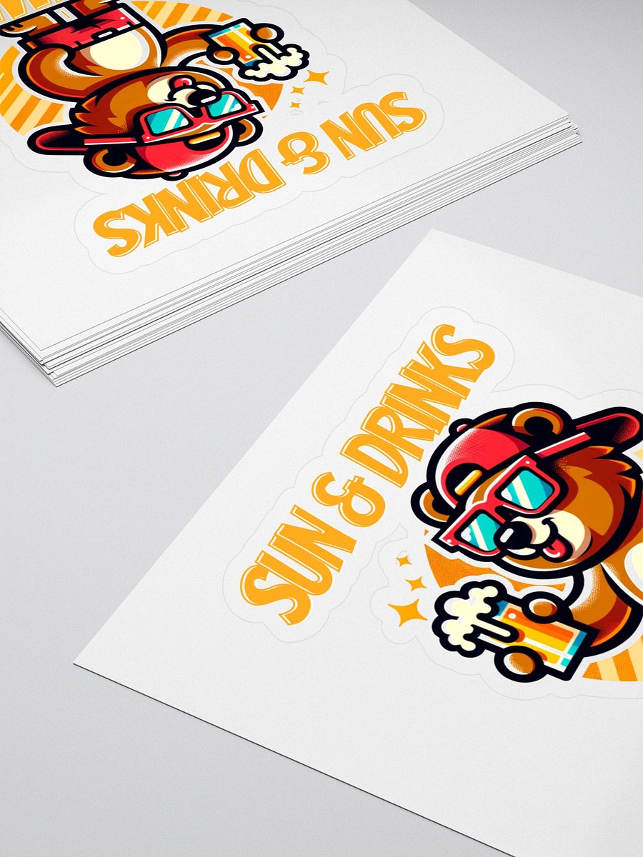 Summer Bear Vibes Sticker Pack product image (4)