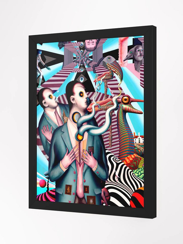 Stairway To The Upside Down // Framed Art product image (2)