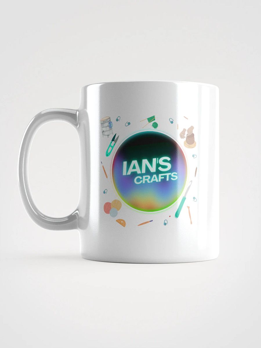 IansCrafts White Glossy Mug product image (16)