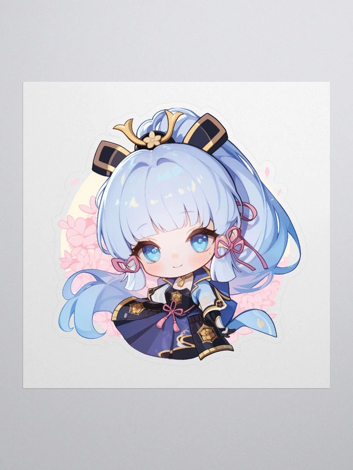 Ayaka Genshin Impact Vinyl Sticker product image (1)