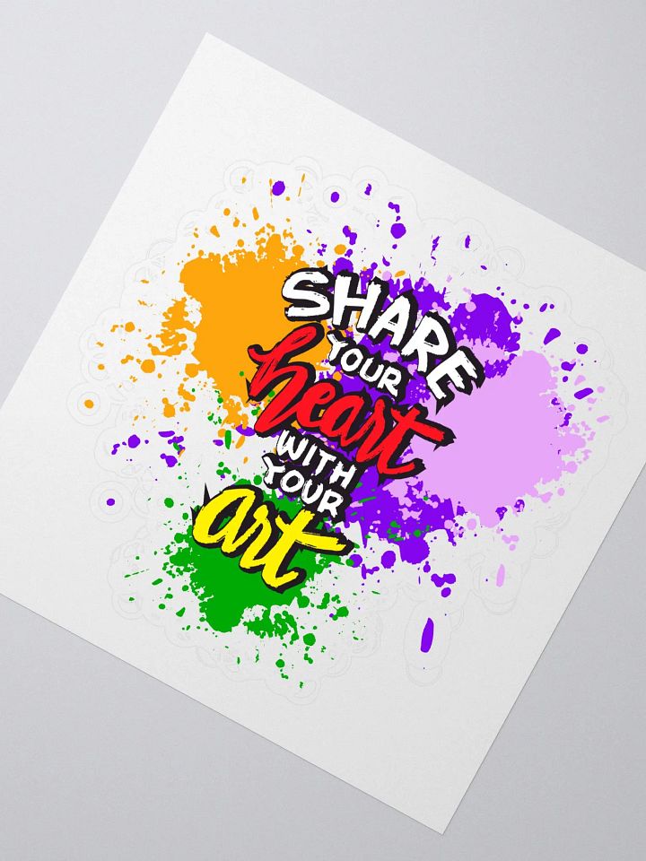SHARE YOUR HEART WITH YOUR ART product image (2)