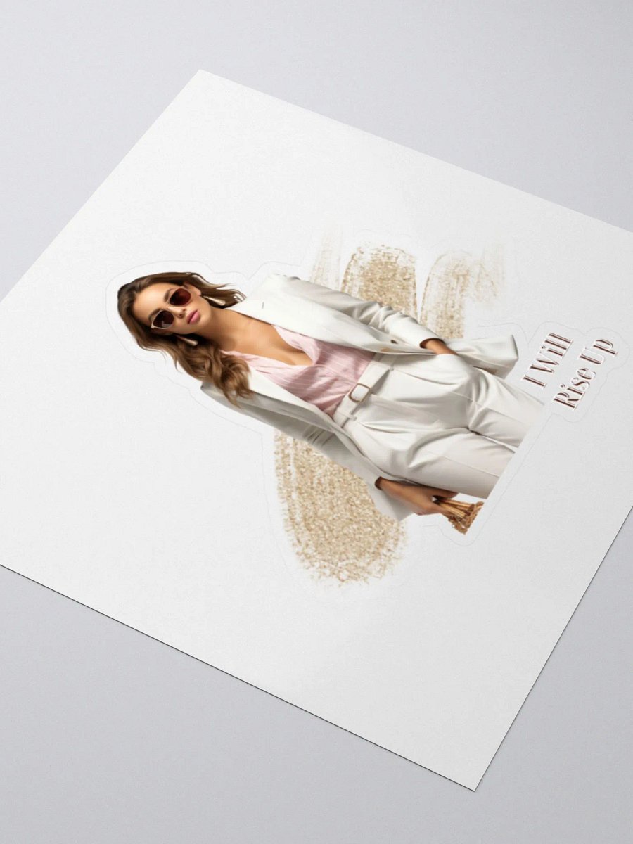 Inspirational sticker, I Will Rise Up product image (5)