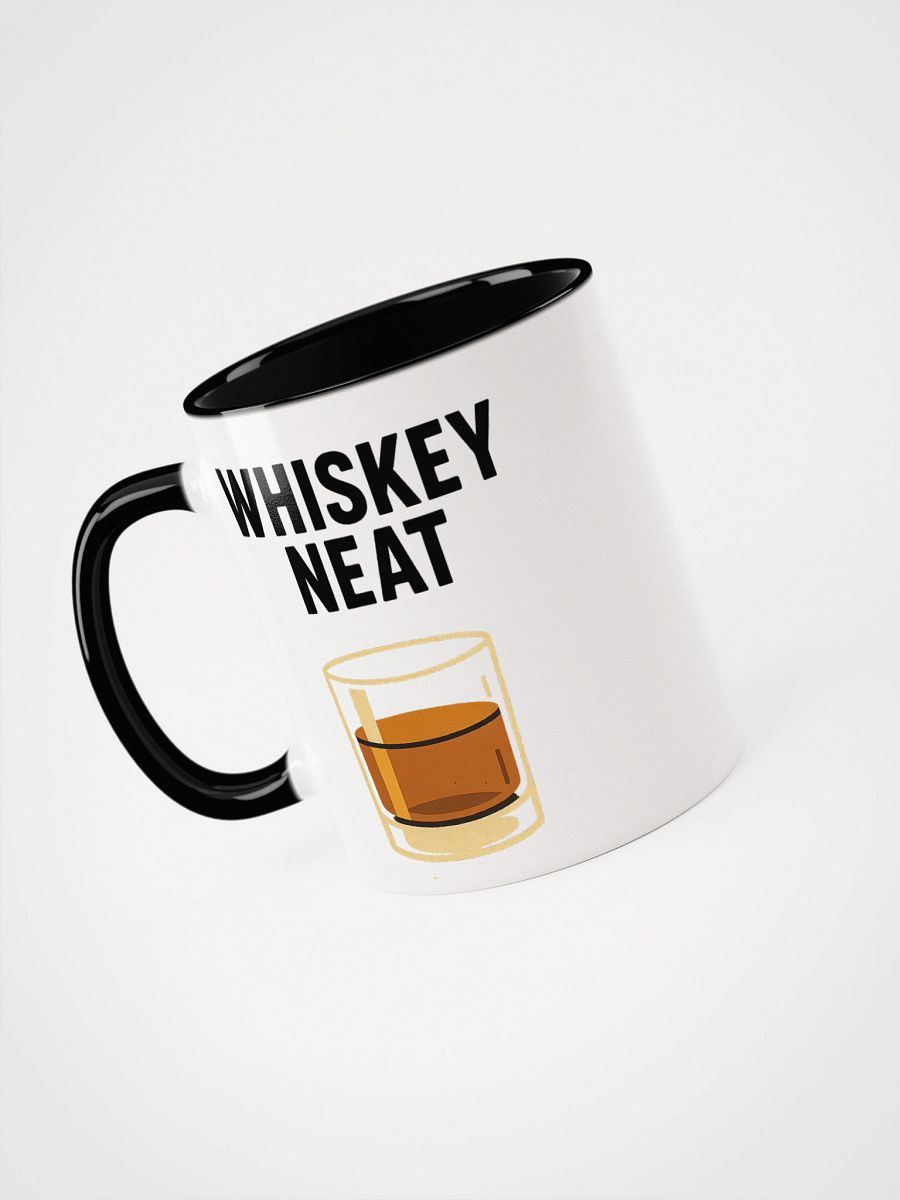 Whiskey Neat No ICE Accent Mug product image (5)