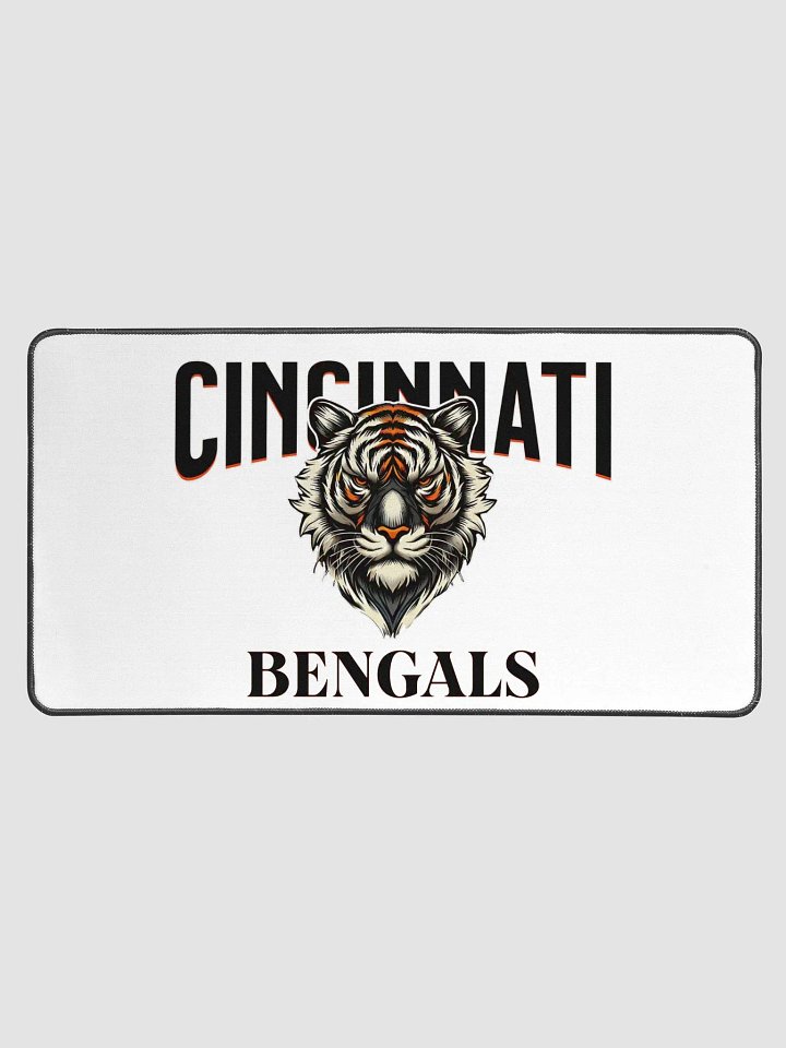Cincinnati Bengals "Tiger Pride" Desk Mat | NFL Home Locker product image (1)