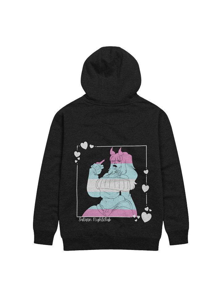 NEW LOGO Fuck you! I'm trans Eli Hoodie product image (2)