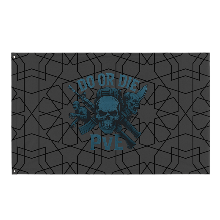 Sinister Skull All-Over Flag product image (1)