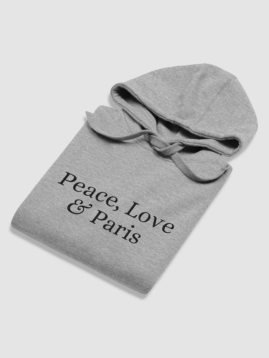 Peace, Love and Paris Unisex Premium Hoodie Design product image (36)