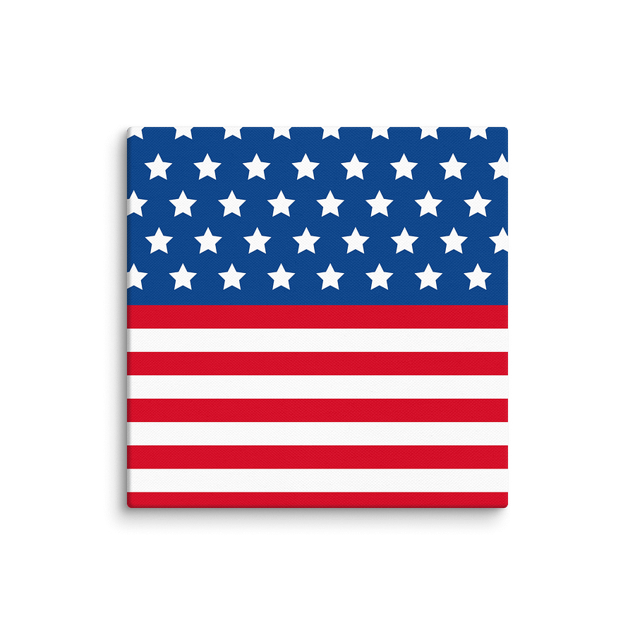 Classic American Flag Canvas Art – Timeless Patriotic Decor for Your Home product image (1)