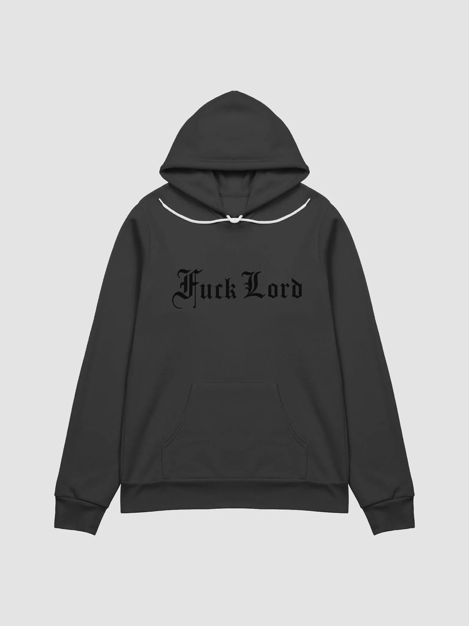 F-Lord Pullover Hoodie BLACK ON BLACK product image (1)