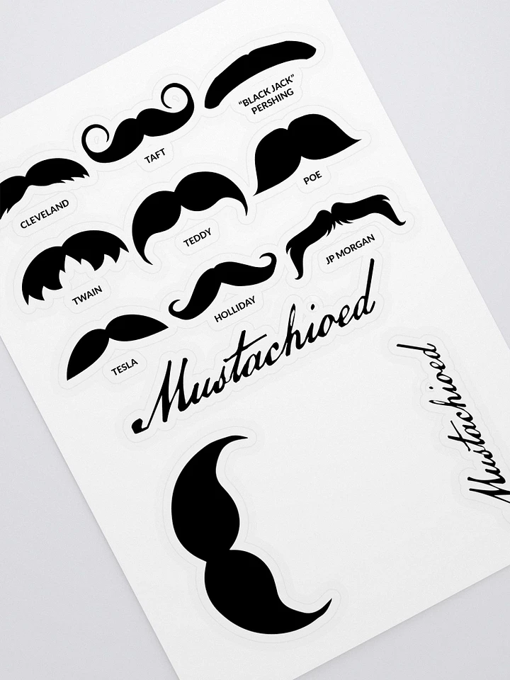 Mustaches Sticker Sheet product image (1)