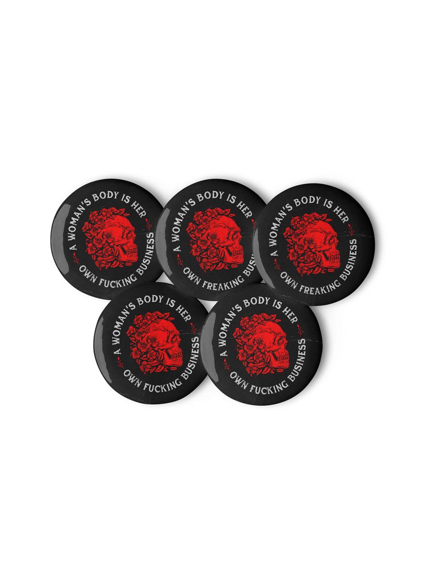 Mind Your Business - Mixed Pin Badges product image (1)