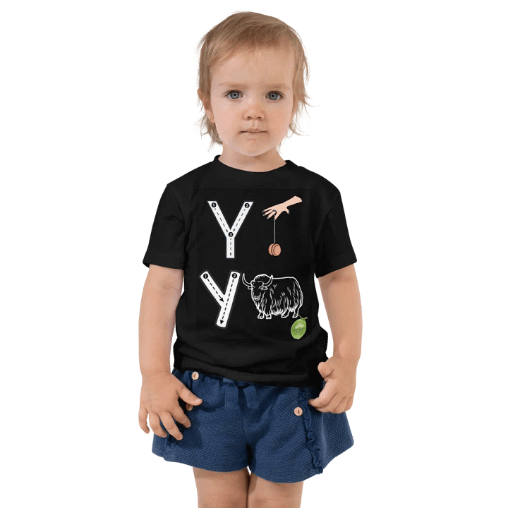 JoBeth Design  Black  Yy Toddler T-Shirt👚 product image (1)
