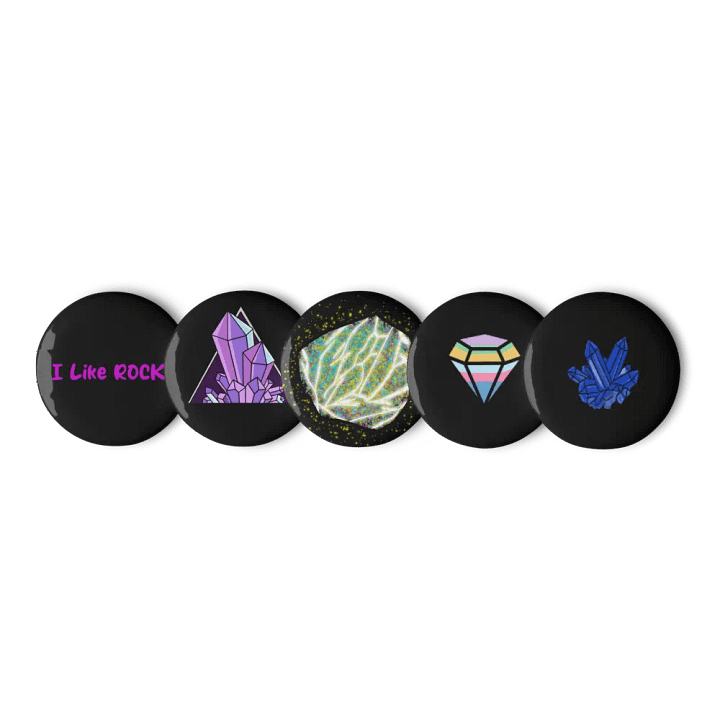 I Like Rocks Assorted Pin Set product image (1)