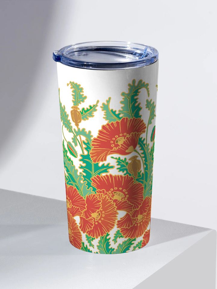 Red Poppy Field Tumbler product image (2)