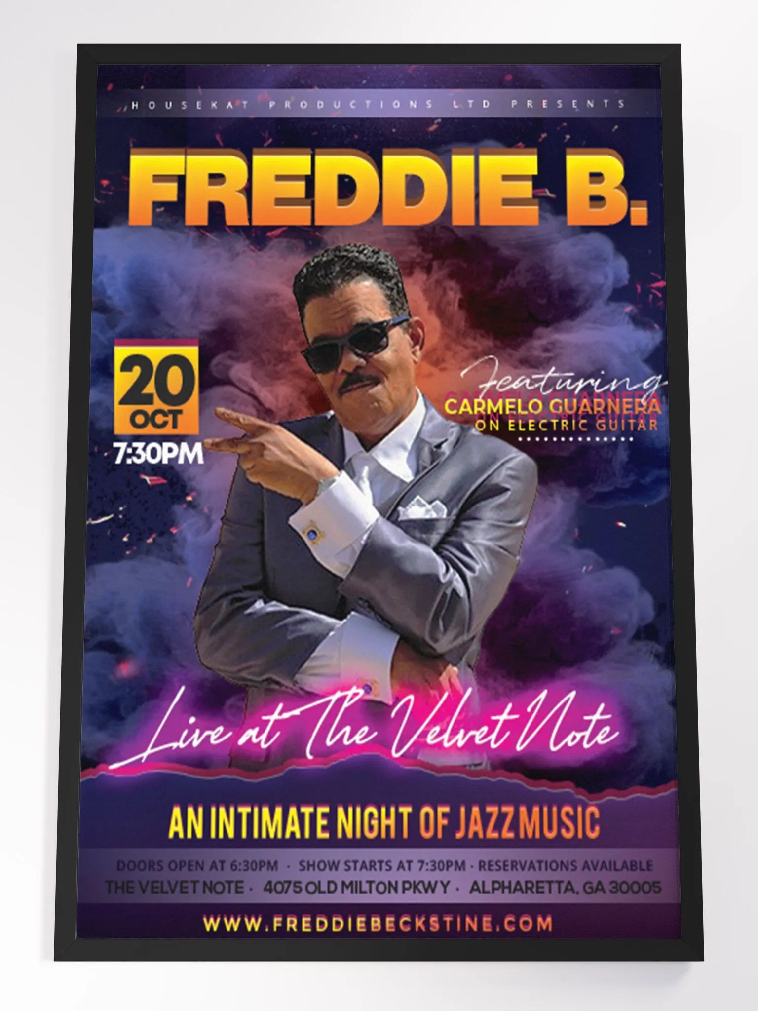 Official Freddie B. - Velvet Note Man Poster product image (1)