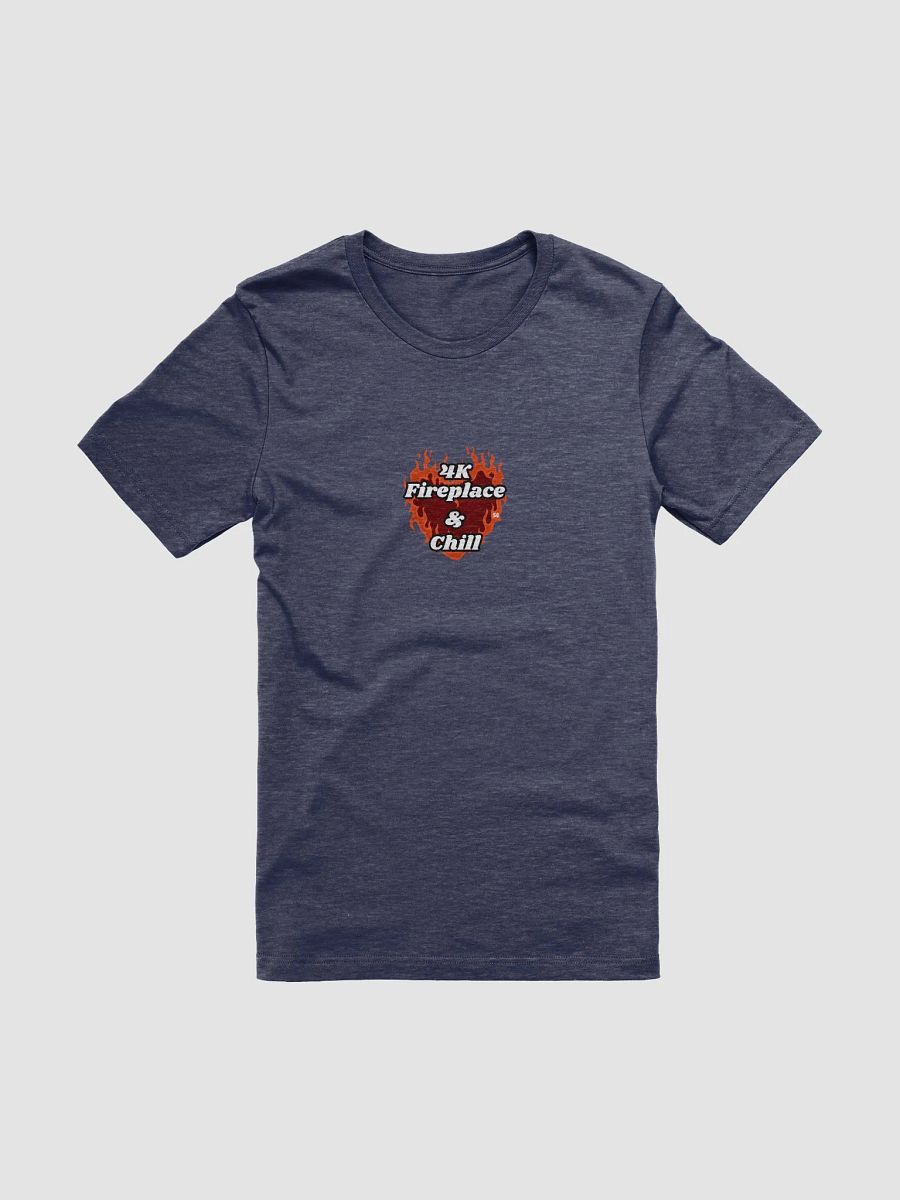 Flaming Heart - 4K Fireplace & Chill | Tee product image (1)