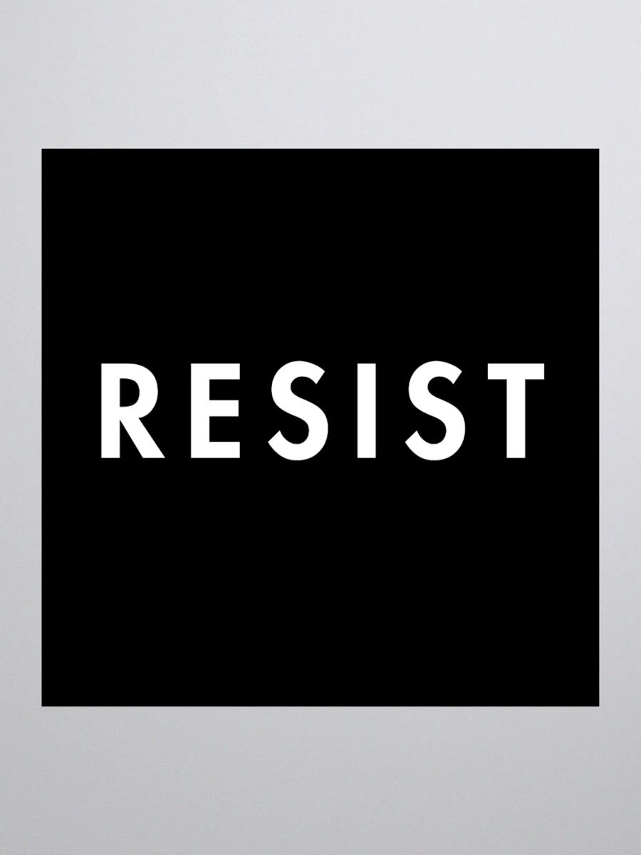RESIST Sticker product image (1)