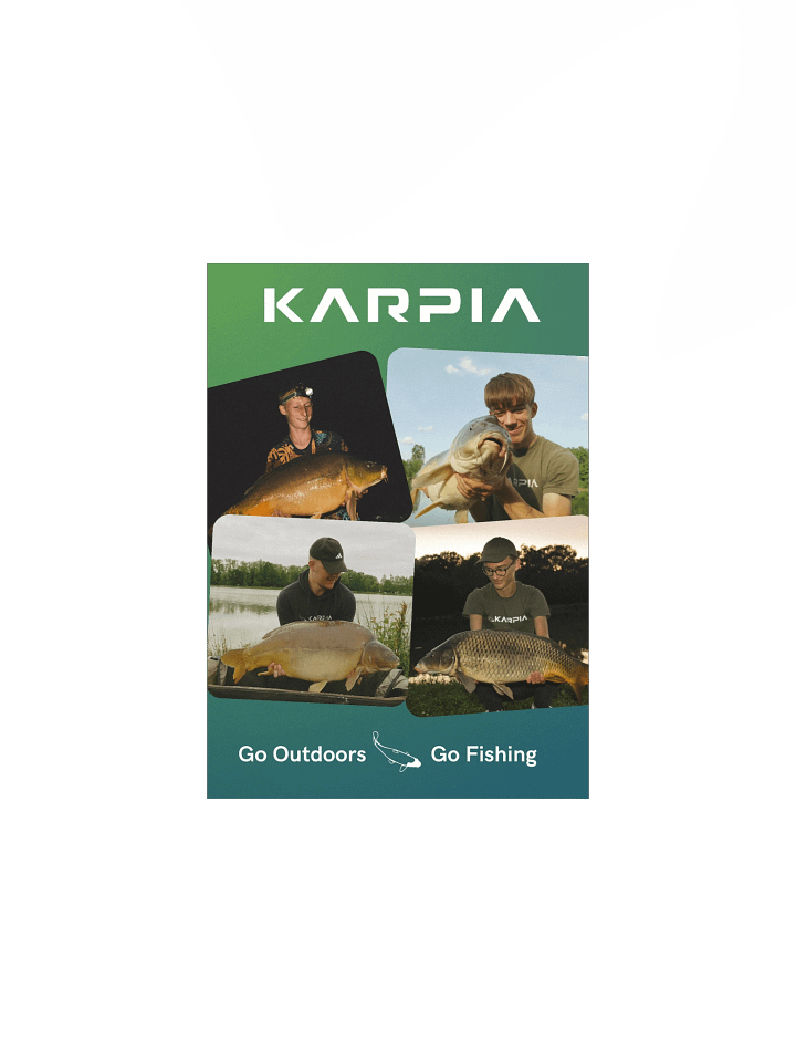 Karpia Go Outdoors Go Fishing Poster product image (1)