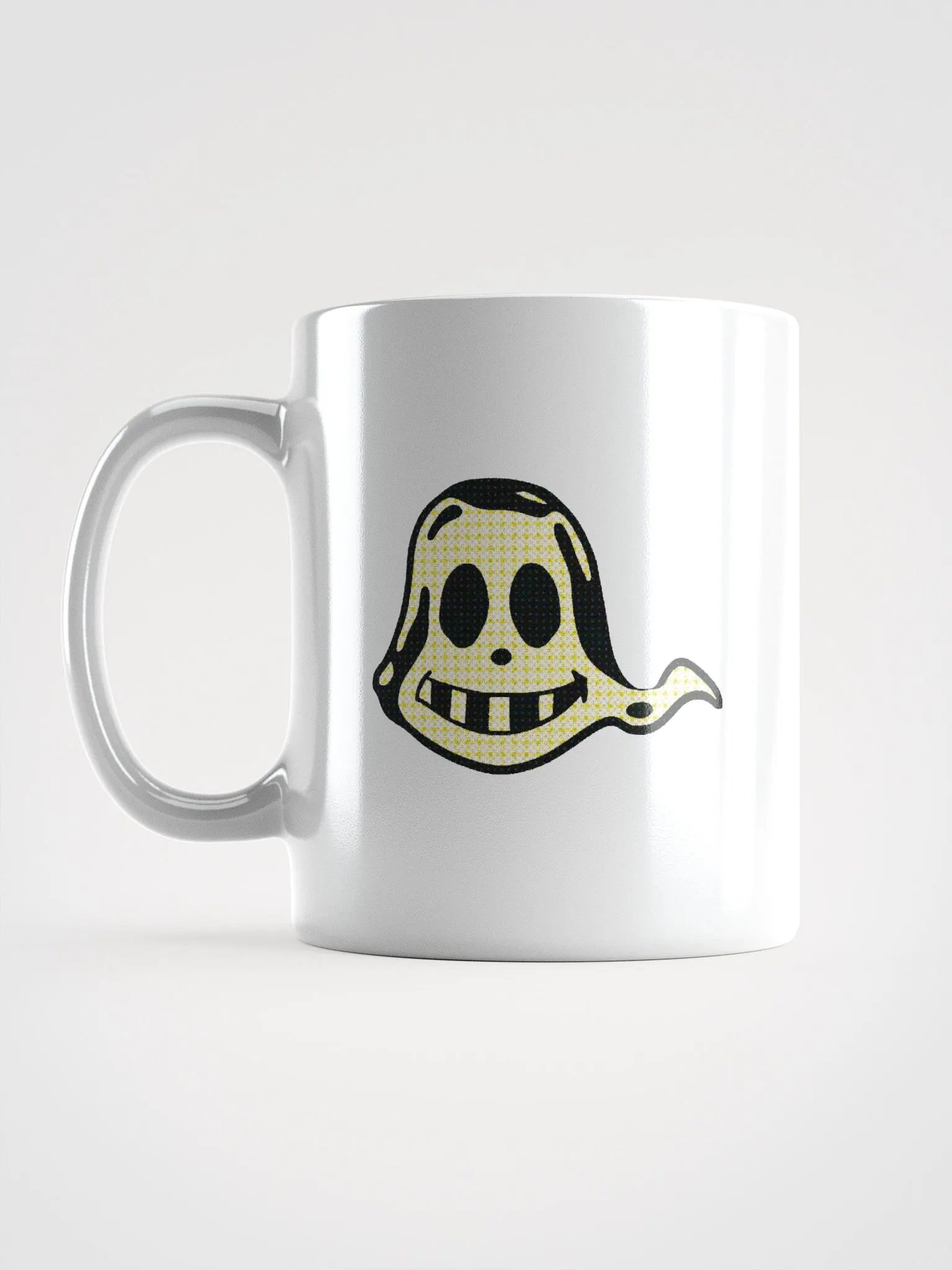 Smiling ghost Smiling, ghost, spooky, cute, cute ghost, boo, funny, humor, spooky, spooky season, spooky cute, spooky, smile, happy, adorable, product image (12)