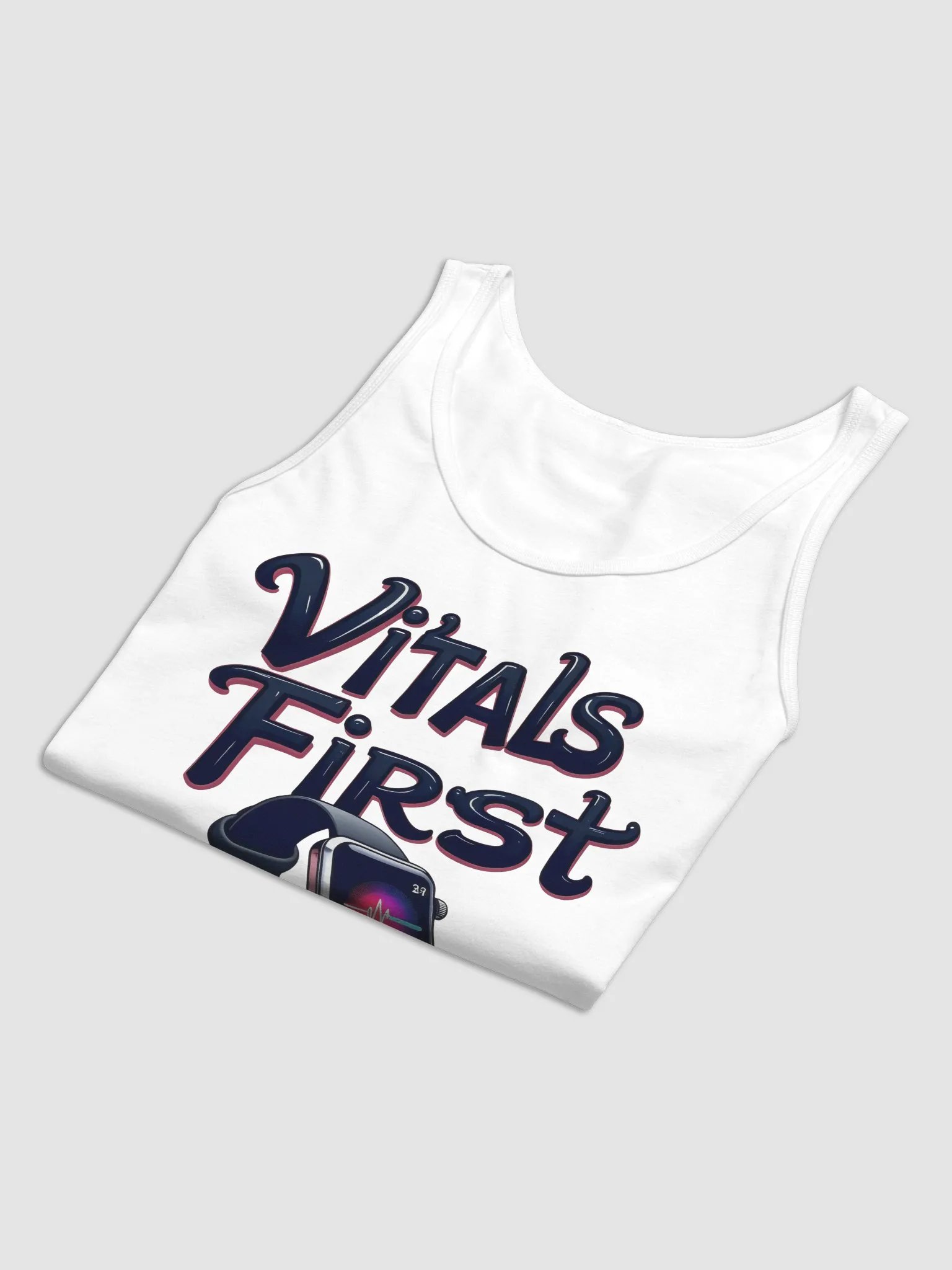 Vitals First Heart Rate Monitor Tank Top product image (36)