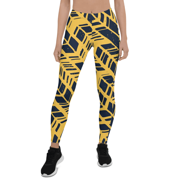 Dynamic Geometric Fusion Leggings product image (1)