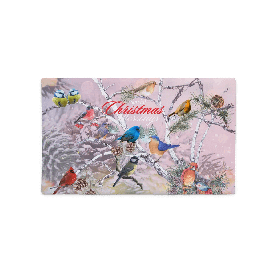 Winter Wonderland Birds Pillow Case for home decor moms friends family product image (5)