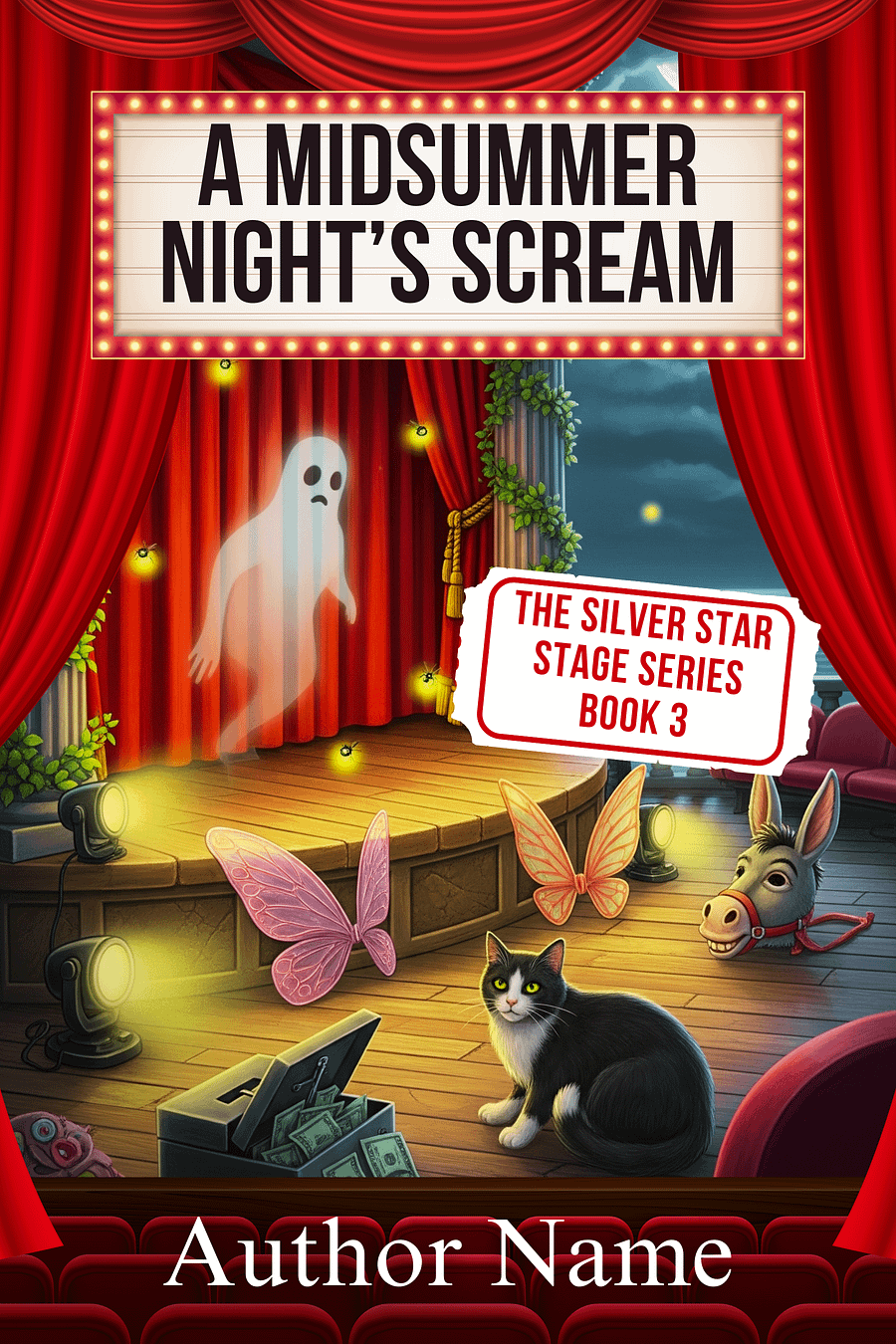 Silver Stage – 3 Cozy Mystery Cover Bundle product image (4)