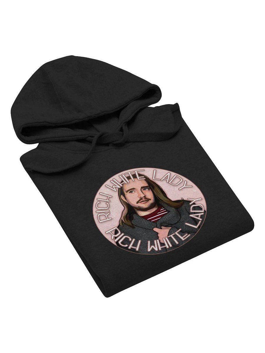 Rich White Lady Portrait Hoodie product image (2)