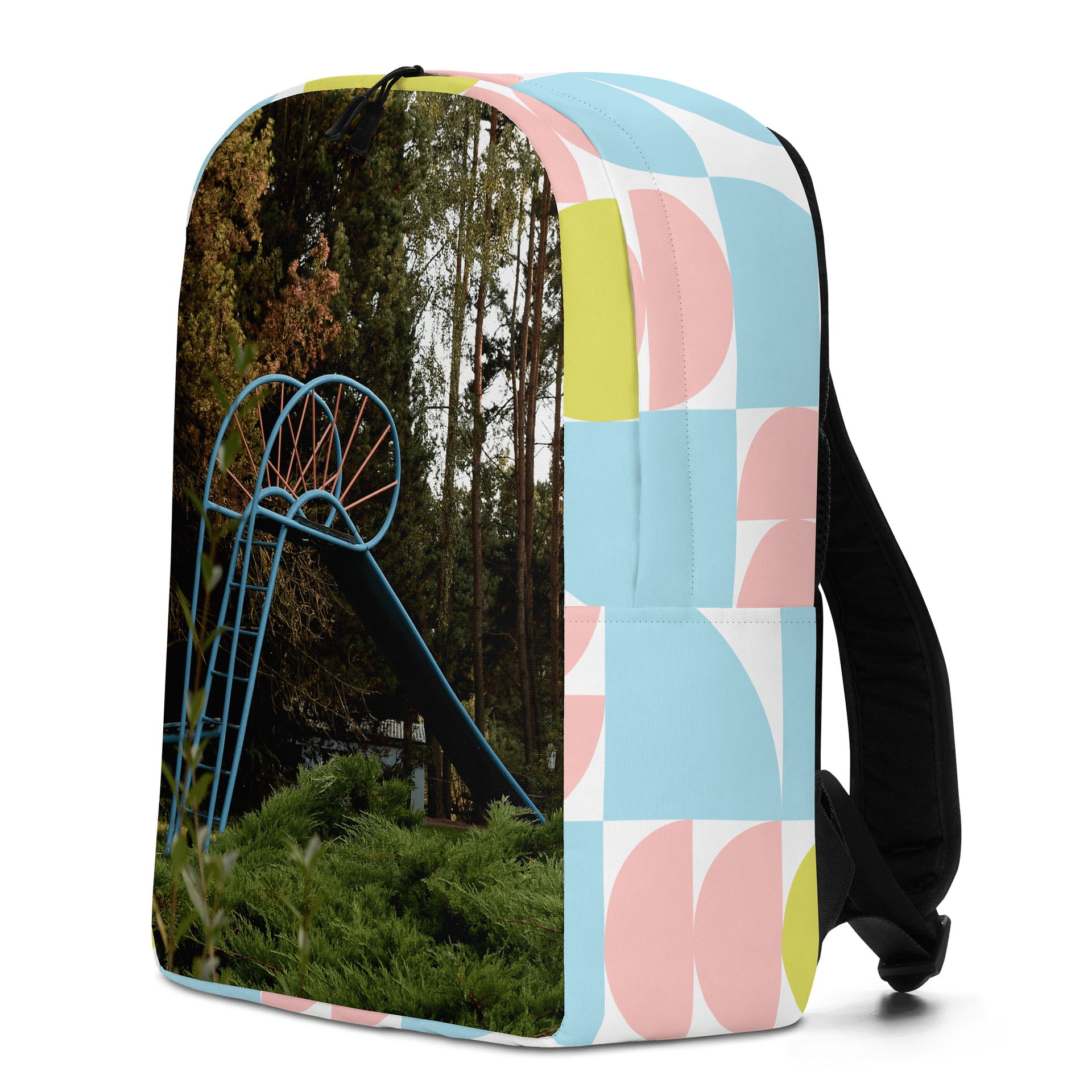 Rucksack - Nostalgischer Spielplatz Mädchen product image (4)