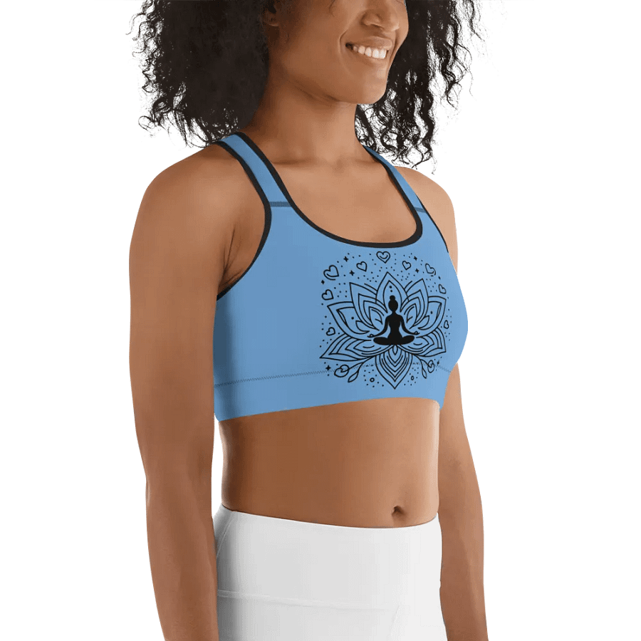 Blue Lotus Sporty Bra product image (4)