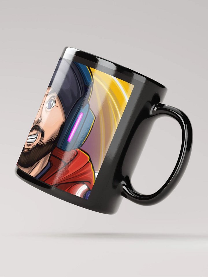 Gaming Cherub Mug (black) product image (2)
