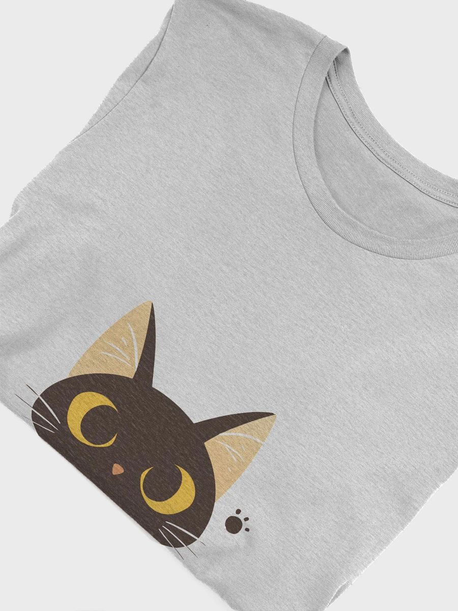 Cute cartoon black cat headshot product image (30)