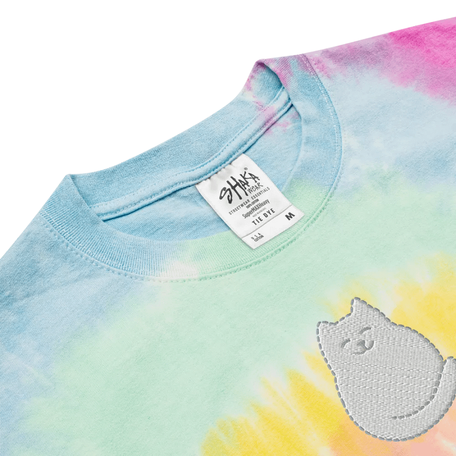 KITTY goes HERE! • oversized tie-dye t-shirt by Shaka Wear product image (3)